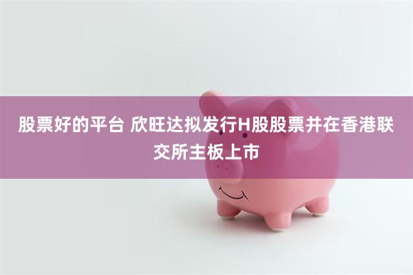 股票好的平台 欣旺达拟发行H股股票并在香港联交所主板上市